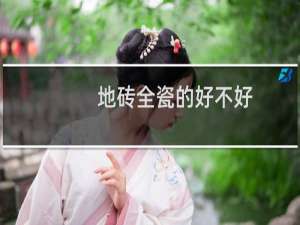 地砖全瓷的好不好