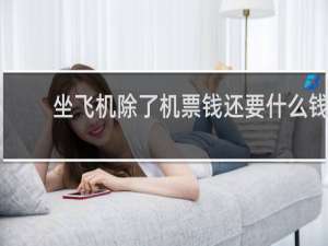 坐飞机除了机票钱还要什么钱