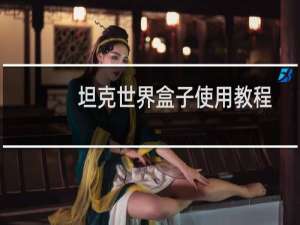 坦克世界盒子使用教程