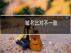 域名比对不一致，域名注册人与网站主办者（主体）不一致。