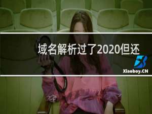 域名解析过了  但还是访问不了   帮忙看下什么原因