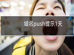 域名push提示1天后再进行交易