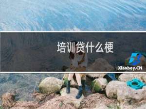 培训贷什么梗？什么梗