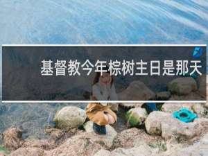 基督教今年棕树主日是那天