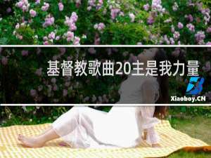 基督教歌曲 主是我力量