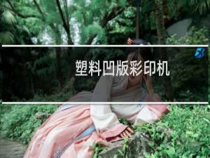塑料凹版彩印机