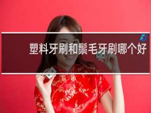 塑料牙刷和鬃毛牙刷哪个好