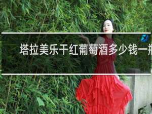 塔拉美乐干红葡萄酒多少钱一瓶