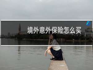 境外意外保险怎么买