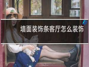 墙面装饰条客厅怎么装饰