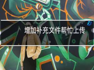增加补充文件帮忙上传一下