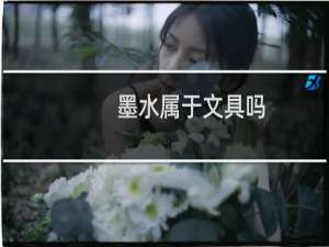 墨水属于文具吗