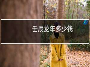 壬辰龙年多少钱