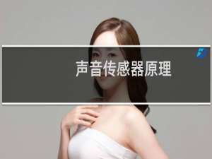 声音传感器原理