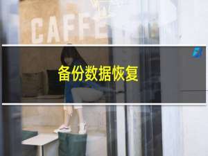 备份数据恢复