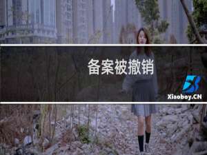 备案被撤销，麻烦查下什么原因
