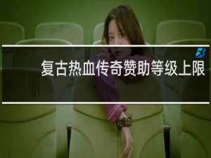 复古热血传奇赞助等级上限