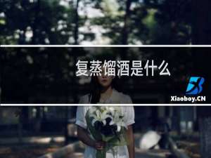 复蒸馏酒是什么