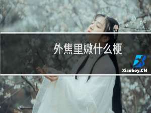 外焦里嫩什么梗