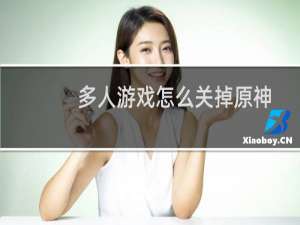 多人游戏怎么关掉原神