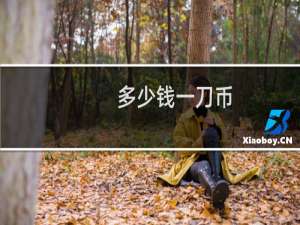 多少钱一刀币