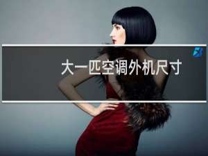 大一匹空调外机尺寸