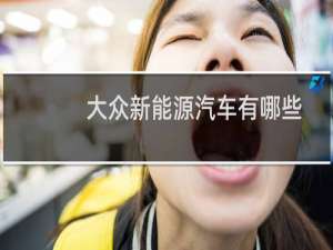 大众新能源汽车有哪些