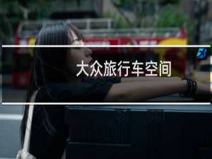 大众旅行车空间