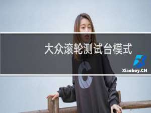大众滚轮测试台模式