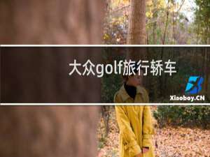 大众golf旅行轿车