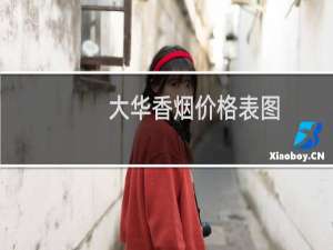 大华香烟价格表图