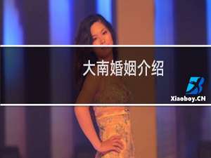 大南婚姻介绍