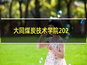 大同煤炭技术学院2022年分配吗