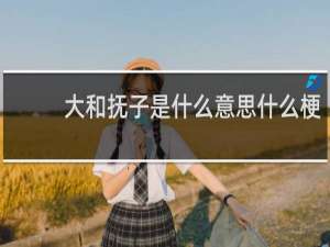 大和抚子是什么意思什么梗