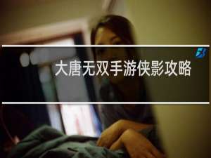 大唐无双手游侠影攻略