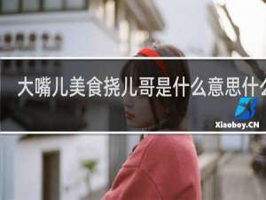大嘴儿美食挠儿哥是什么意思什么梗