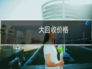 大回收价格