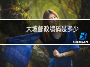 大坡邮政编码是多少