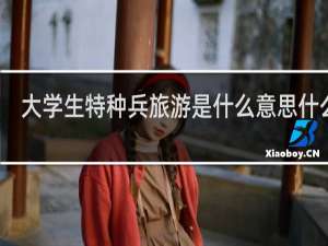 大学生特种兵旅游是什么意思什么梗