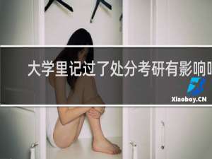 大学里记过了处分考研有影响吗