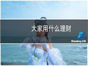 大家用什么理财