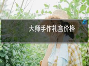 大师手作礼盒价格