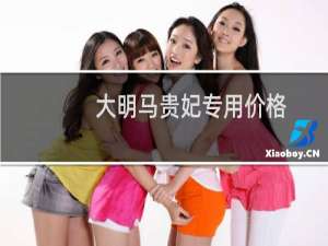 大明马贵妃专用价格
