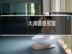大湾区是那里