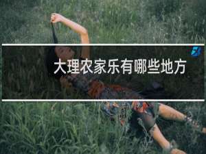 大理农家乐有哪些地方