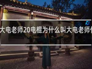 大电老师 电棍为什么叫大电老师什么梗