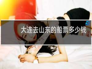 大连去山东的船票多少钱
