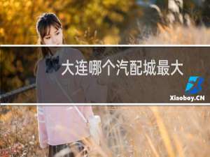 大连哪个汽配城最大