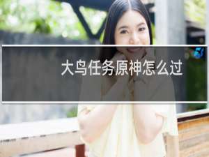 大鸟任务原神怎么过