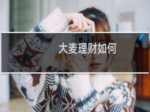 大麦理财如何